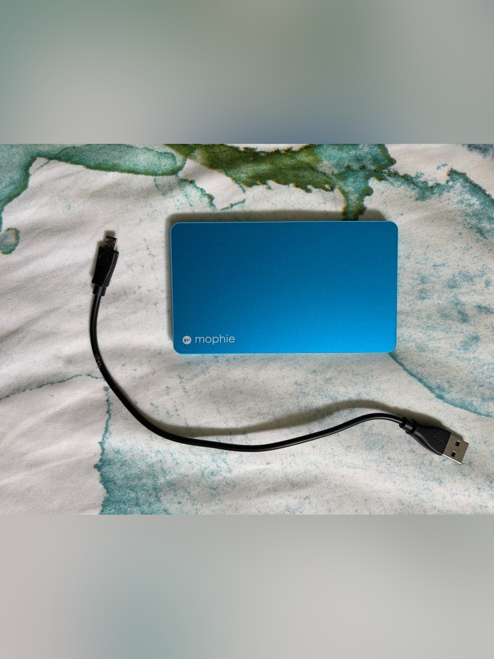 mophie Slim Portable Charger in Blue